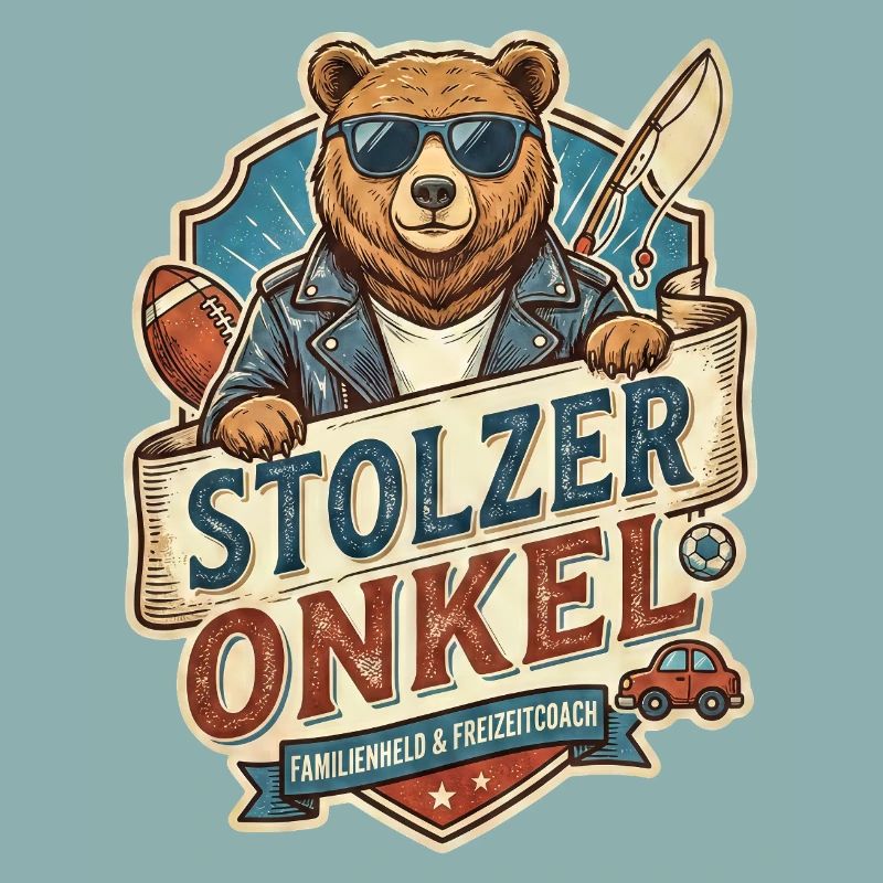 Stolzer Onkel Bär – Freizeitheld