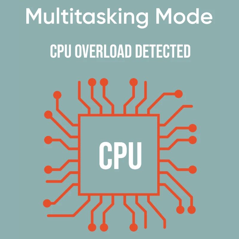 Multitasking Mode – CPU Overload Detected