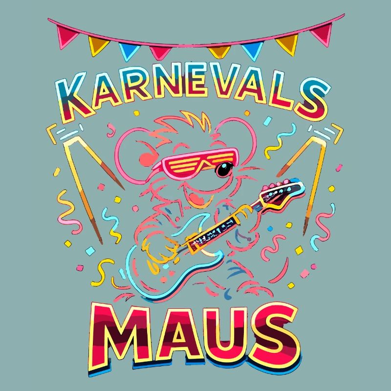Carnival Mouse Rock Outfit for Cologne Alaaf