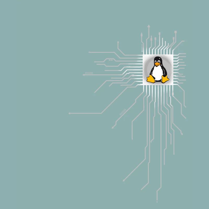 platine Pinguin Core Herz Computer pc Nerd program