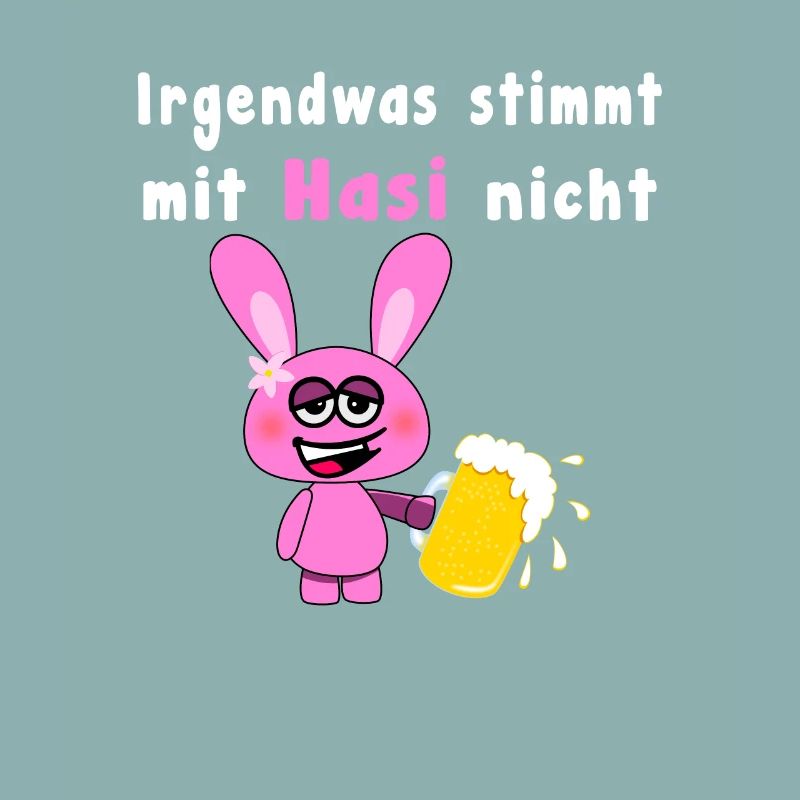 Something Is Wrong With Hasi Pink Drunken Rabbit