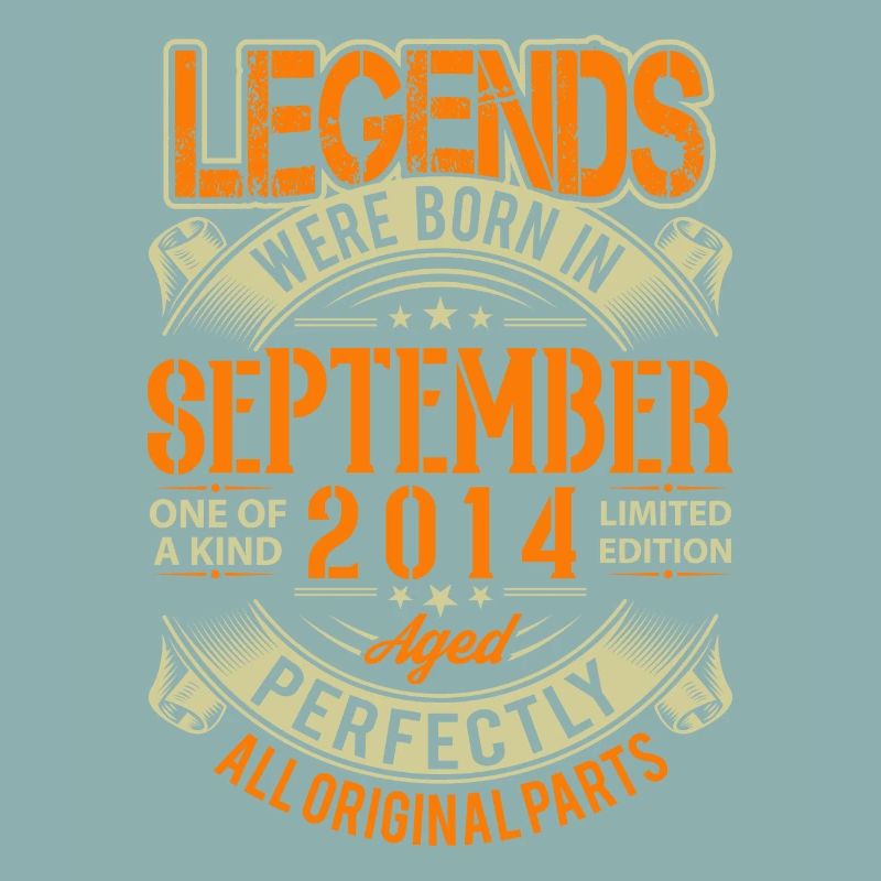 2014 September Birthday Legend