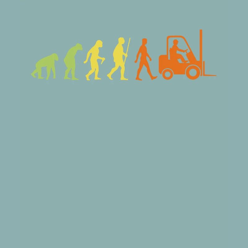 Evolution zur Gabelstapler-Arbeitskraft
