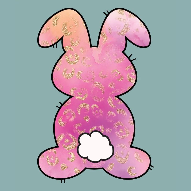 Leopard Pattern Rabbit Easter
