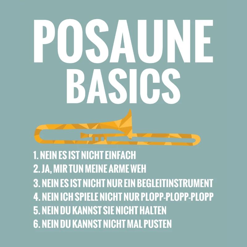 Posaune Basics Regeln Blaskapelle Blasmusik