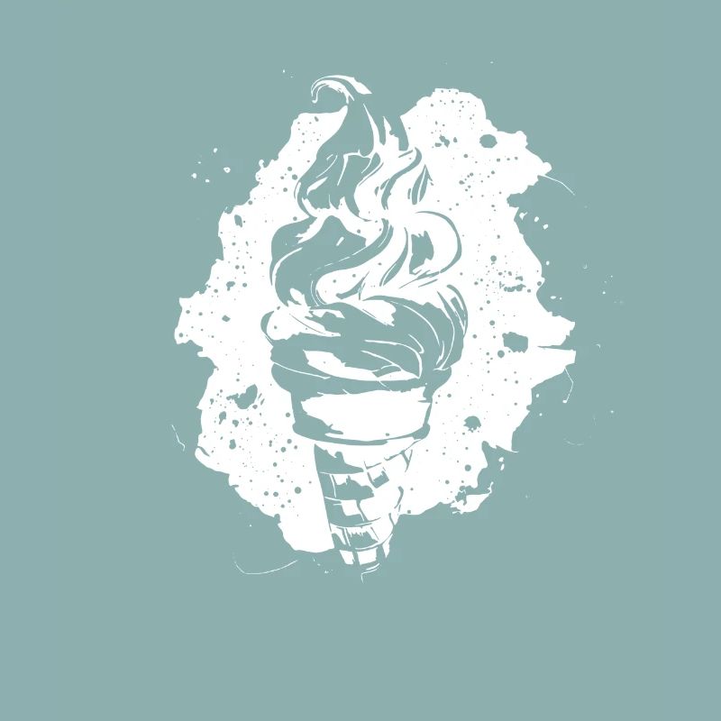 Graphique de crème glacée