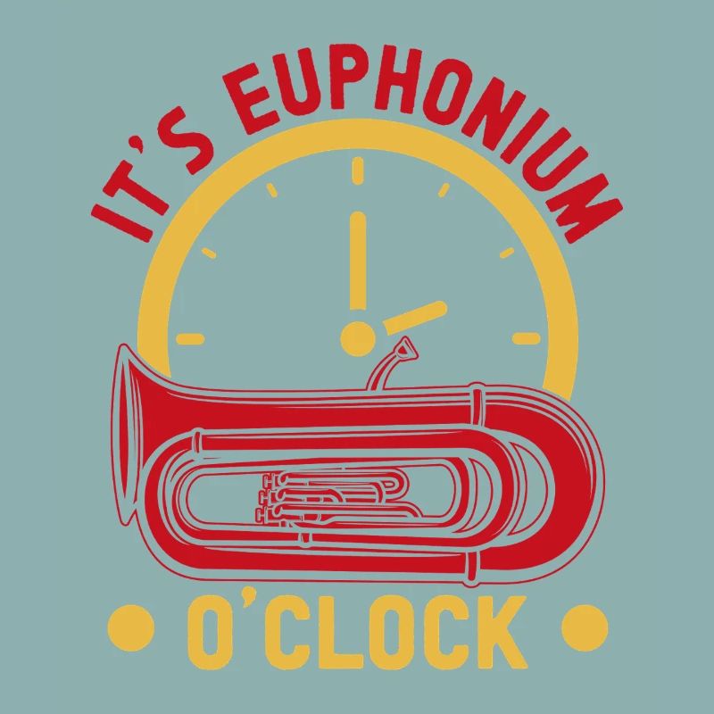 Euphonium It´s O´Clock Baritone Marching Band