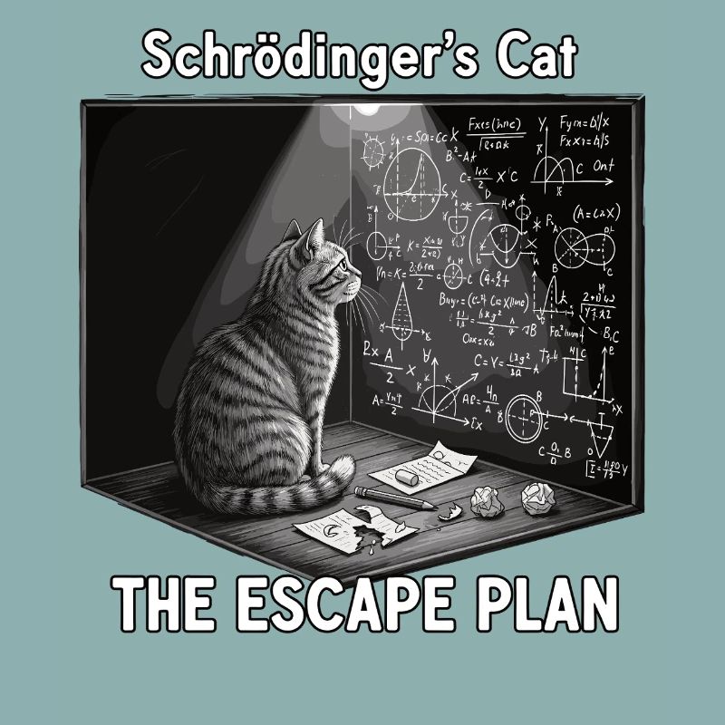 Schrödinger's cat with escape plan