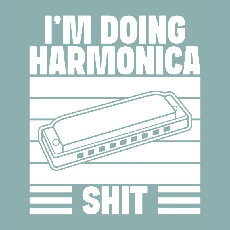 Harmonica Musican Doing Shit Harmonica