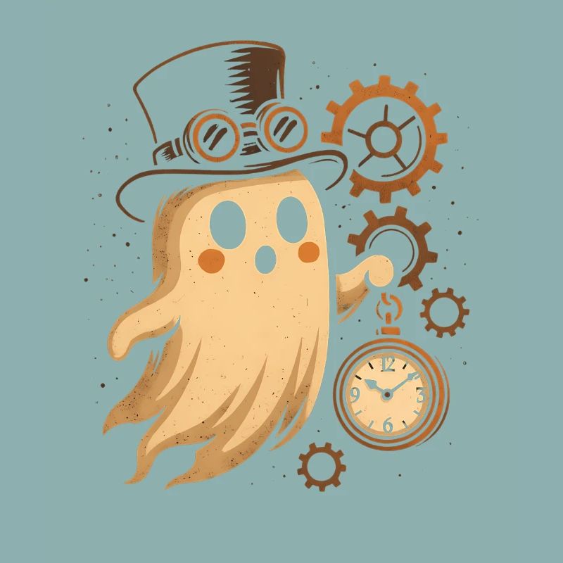 Steampunk Ghost Clockwork