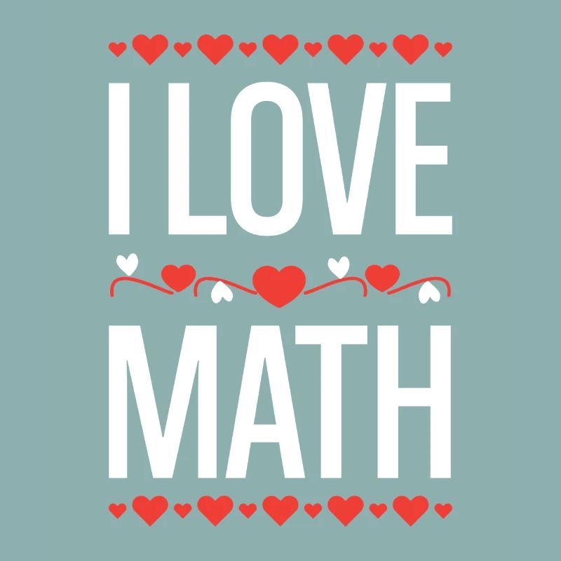 I Love Math Design