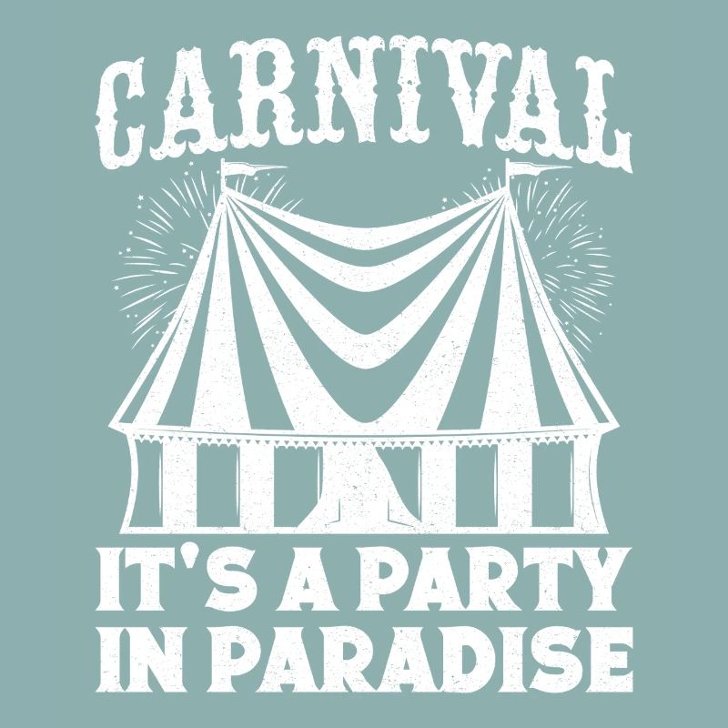 Fête de carnaval graphique du cirque dans le paradis Cadeaux
