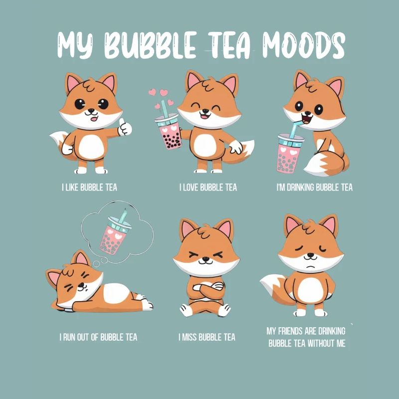 Fox Bubble Tea Meme