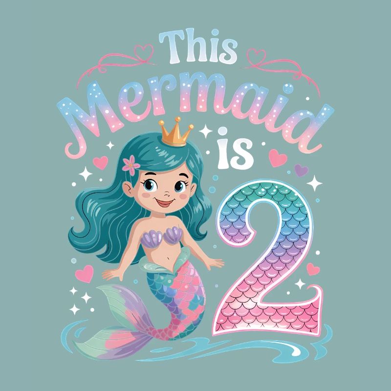 Sirène 2e anniversaire 2 ans
