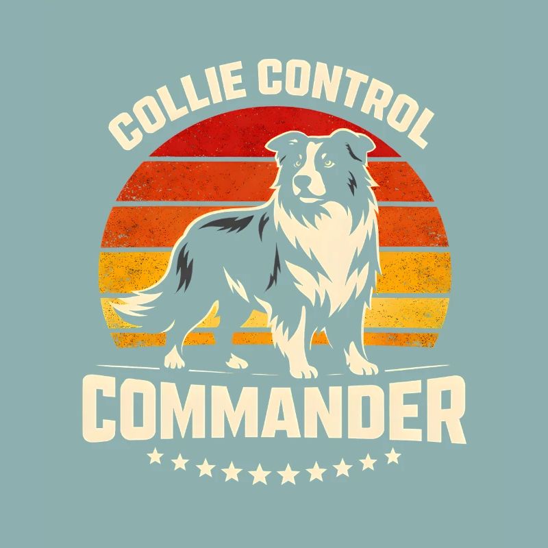 Collie Commando | Border Collie Rétro