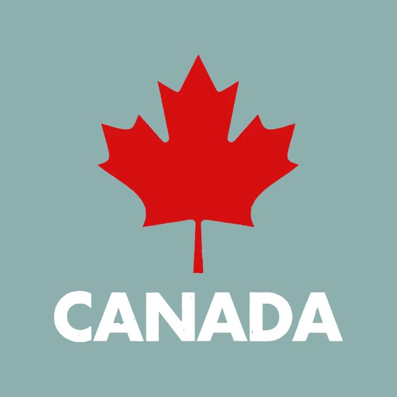 Red Maple Leaf Canada Emblem Tee