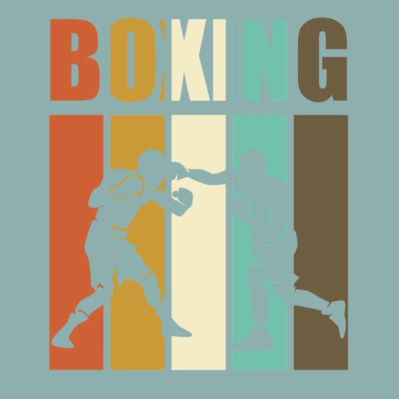 Boxe Ring de boxe Cadeau de nostalgie pour boxeurs
