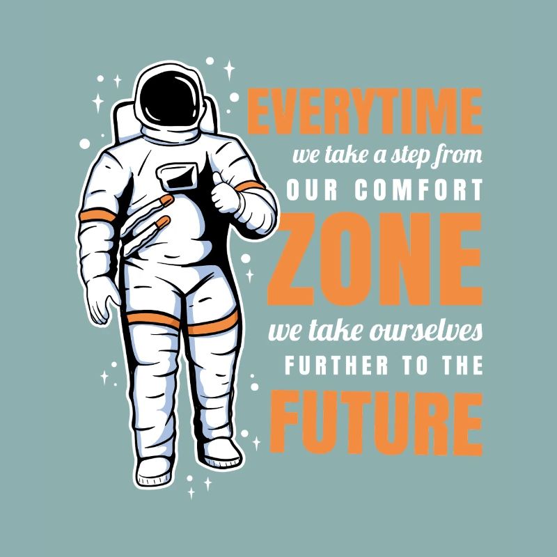 Everytime Zone Future Astronaut Space Graphic