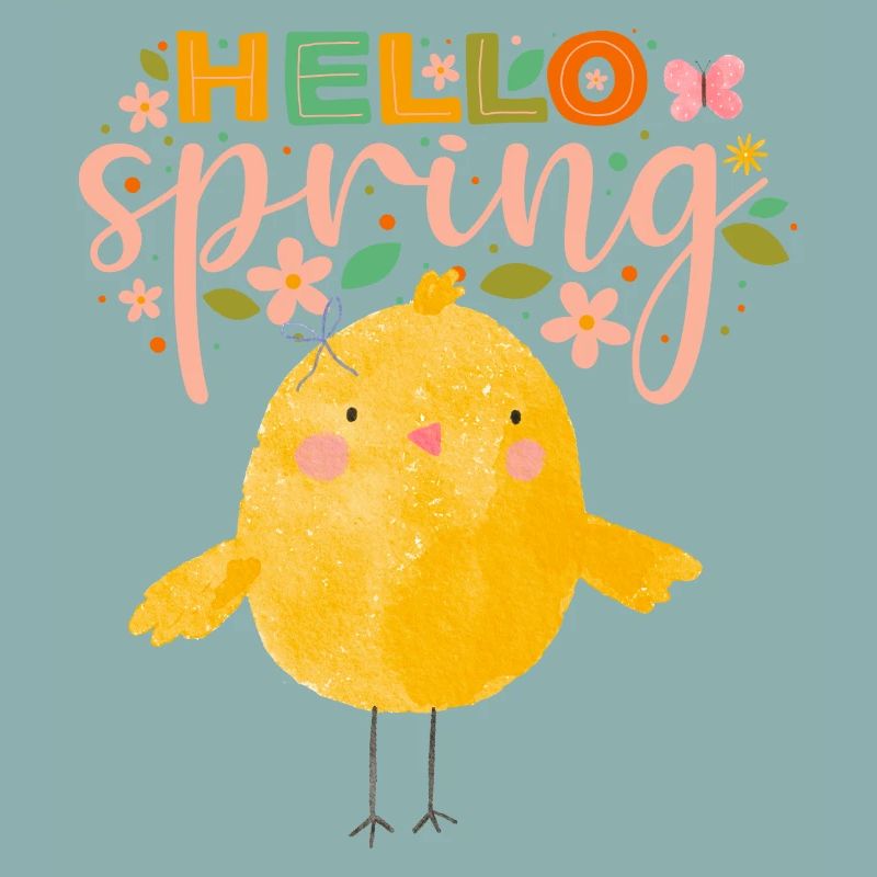 Humorous Spring Dream with Chicken