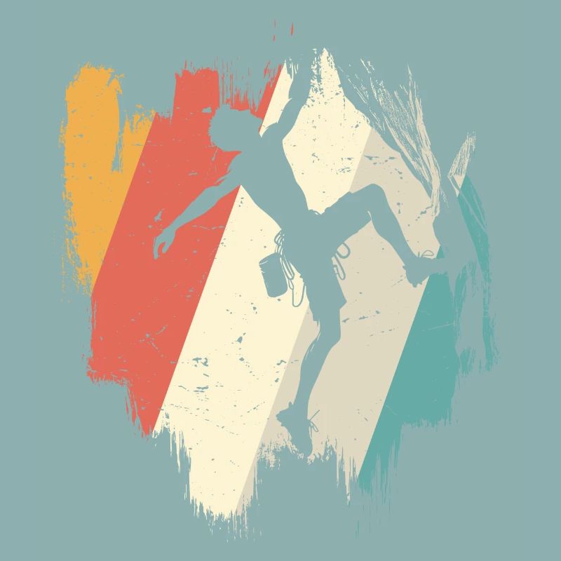 Rainbow Burst Dance Silhouette