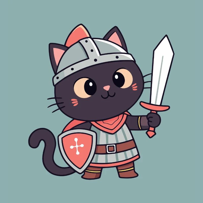 Cat Knight: Cute Sword and Shield