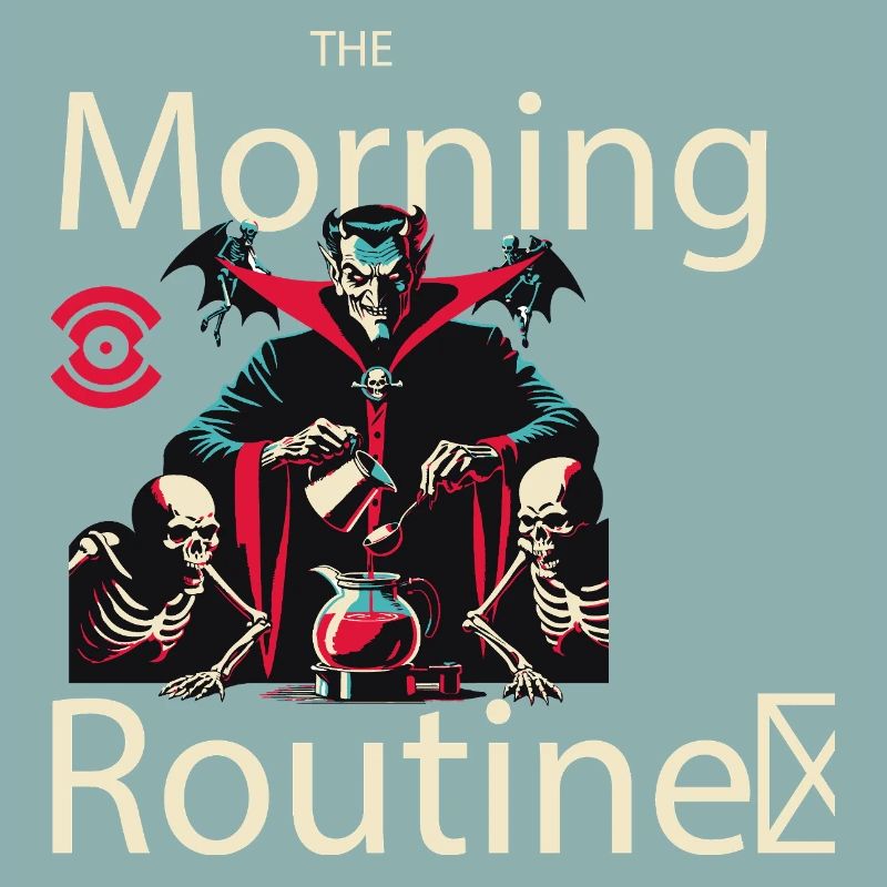 Routine matinale effrayante