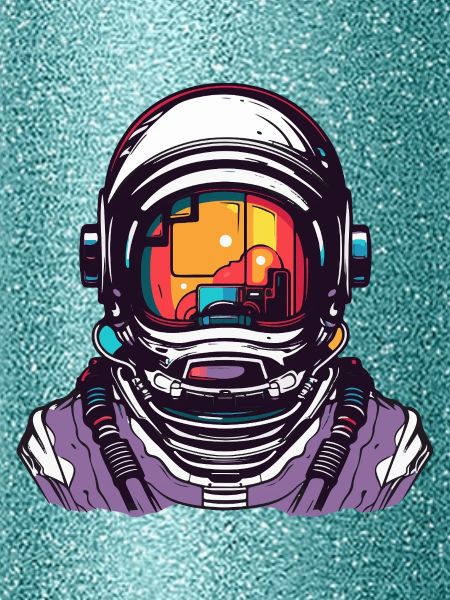 Astronaut Comic Helm