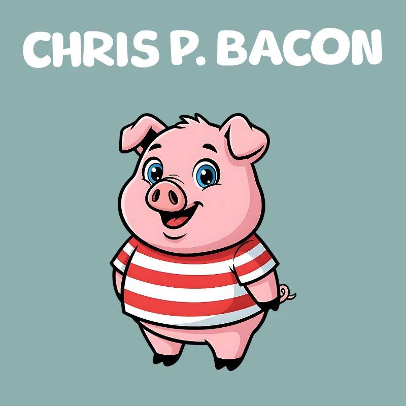 Chris P. Bacon - Cute Pig