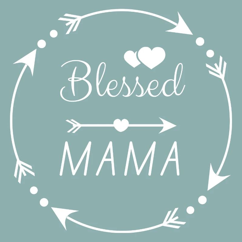 Gesegnete Mama - christliches Muttertags-Geschenk