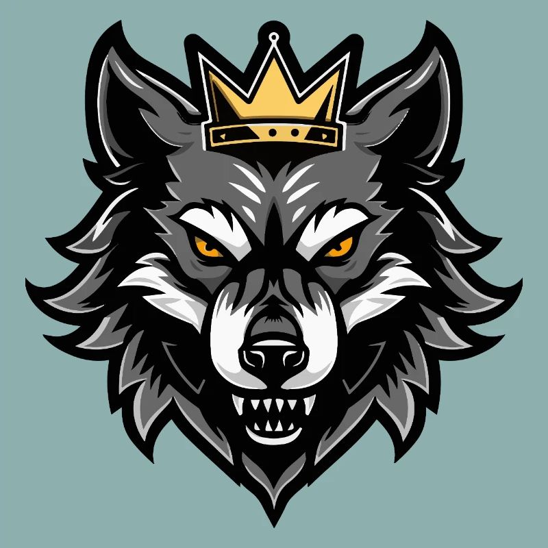Bär Kopf Krone