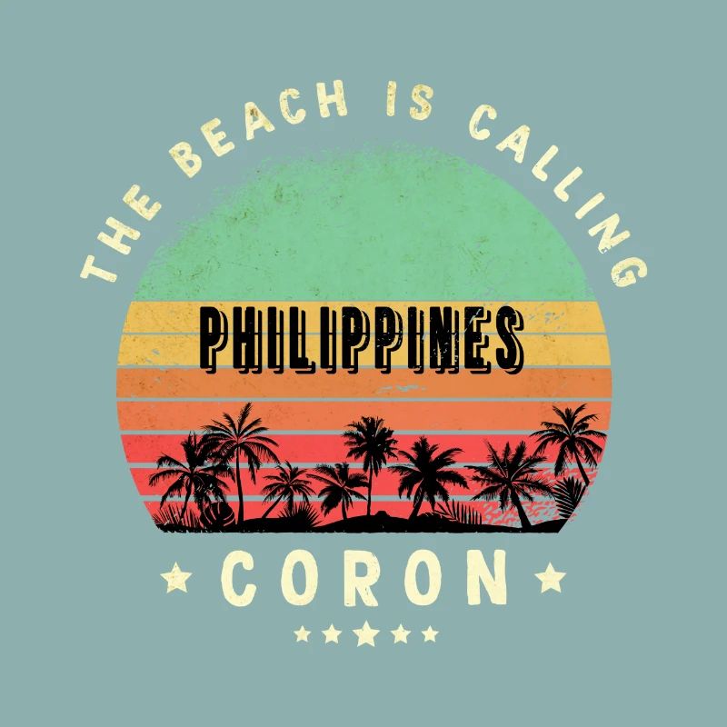 Coron Indonesia beach design