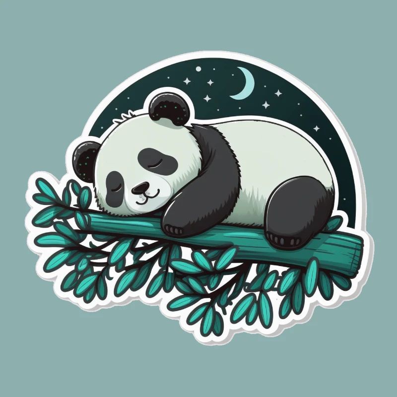 Sleeping Panda