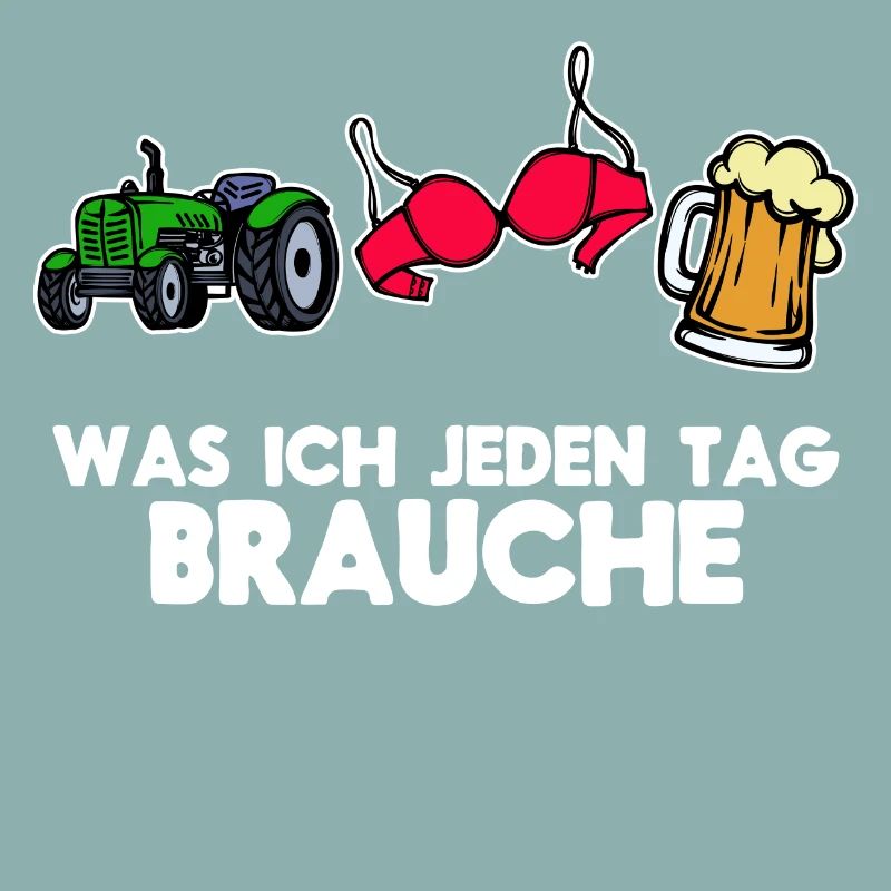 Landwirtschaft Ackerbau Bauer Traktor Statement