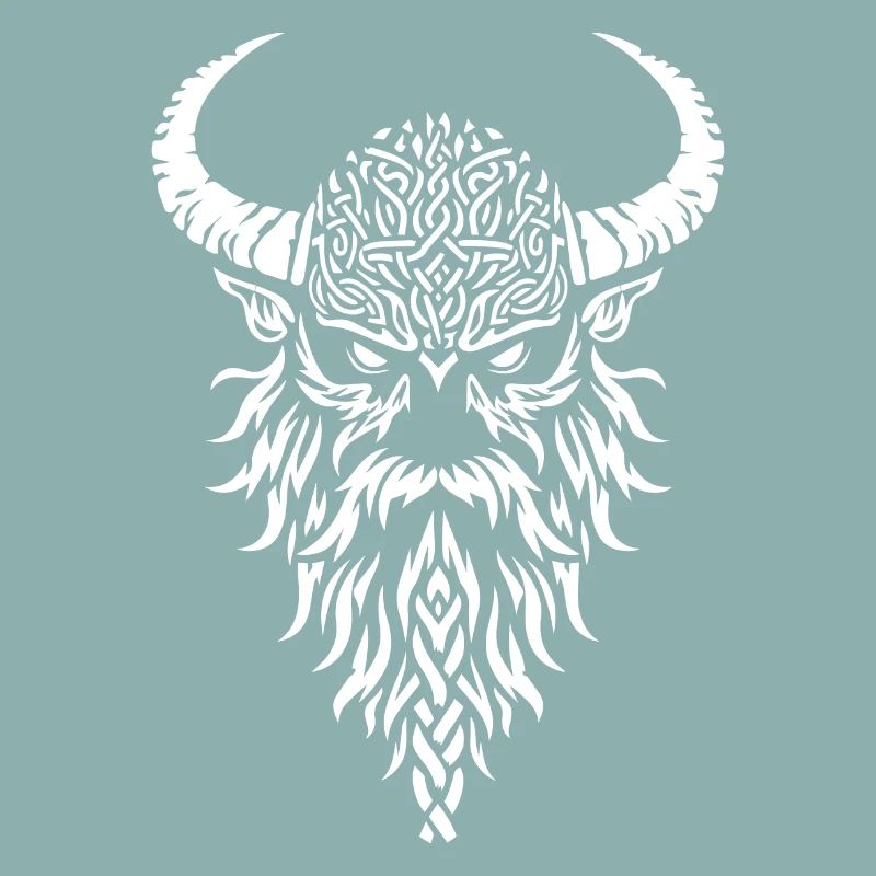 Wikinger-Kriegerkopf