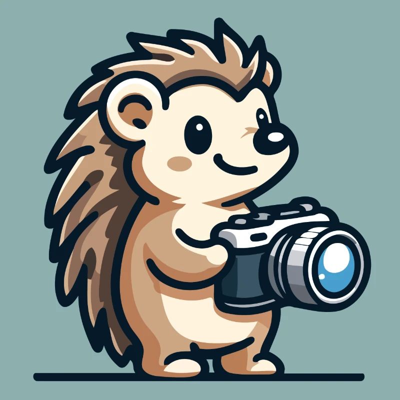 Instantané Hérisson : Le copain Shutterbug