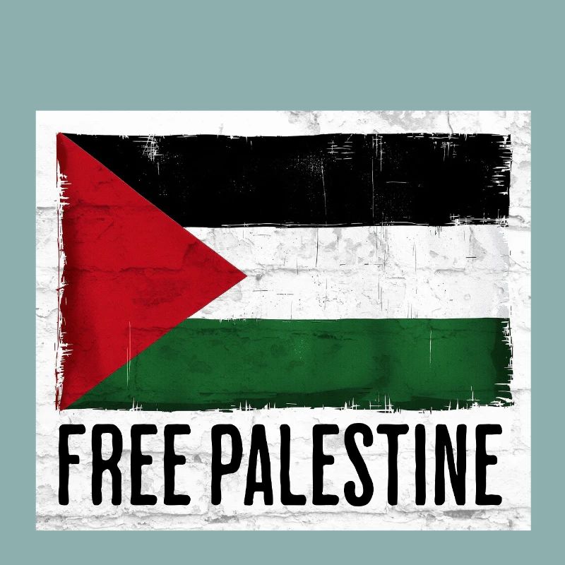 Conception du drapeau de la liberté pour la Palestine