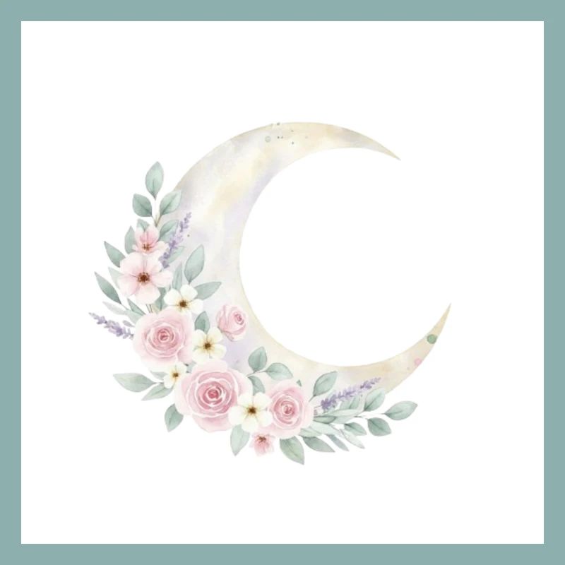 Couronne de fleurs de lune