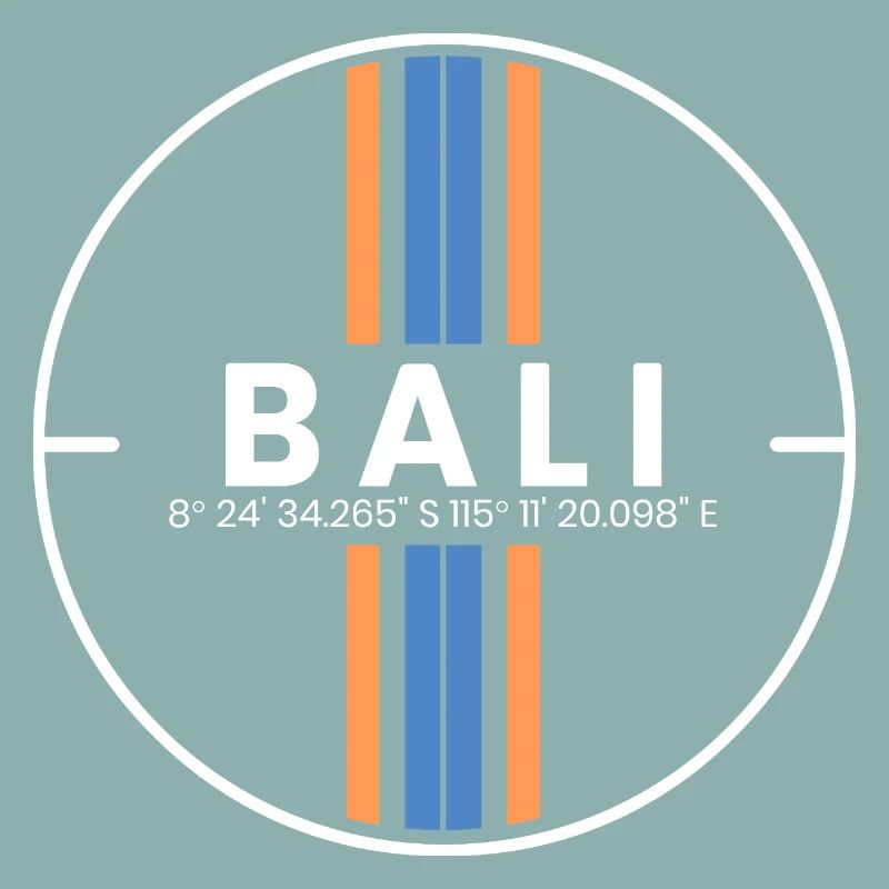 Coordonnées de l’île de Bali