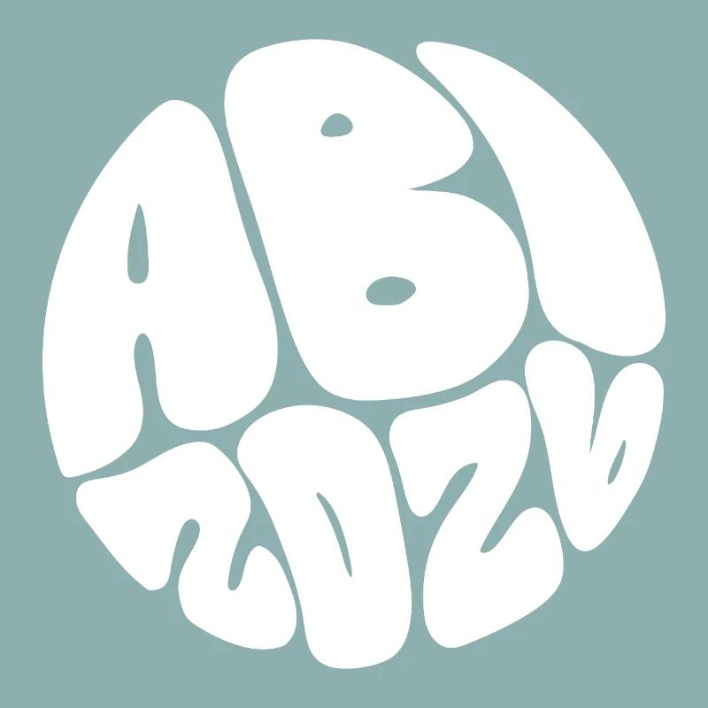 Blob Font Circle Pattern