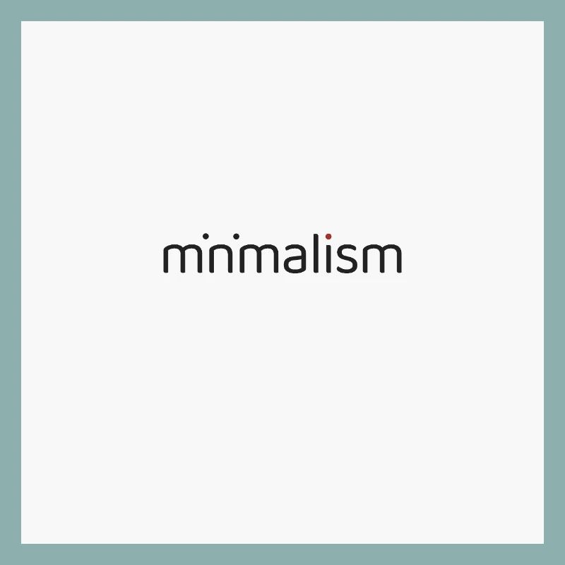 Typographie minimaliste – Conception d’affiche propre