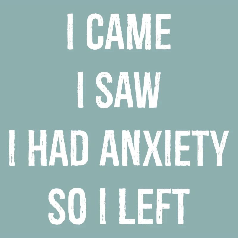 Je suis venu, j’ai vu que j’avais de l’anxiété alors je suis parti