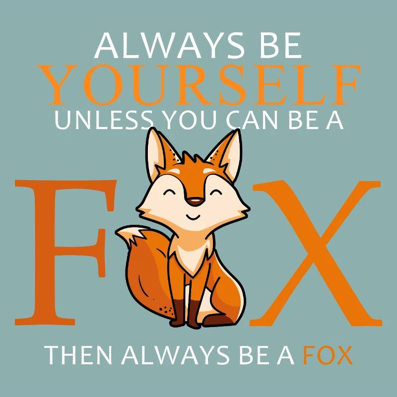 Always Be Yourself Unless You Can Be A Fox Gift