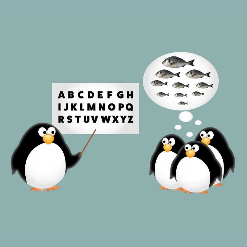 Schule - Pinguin