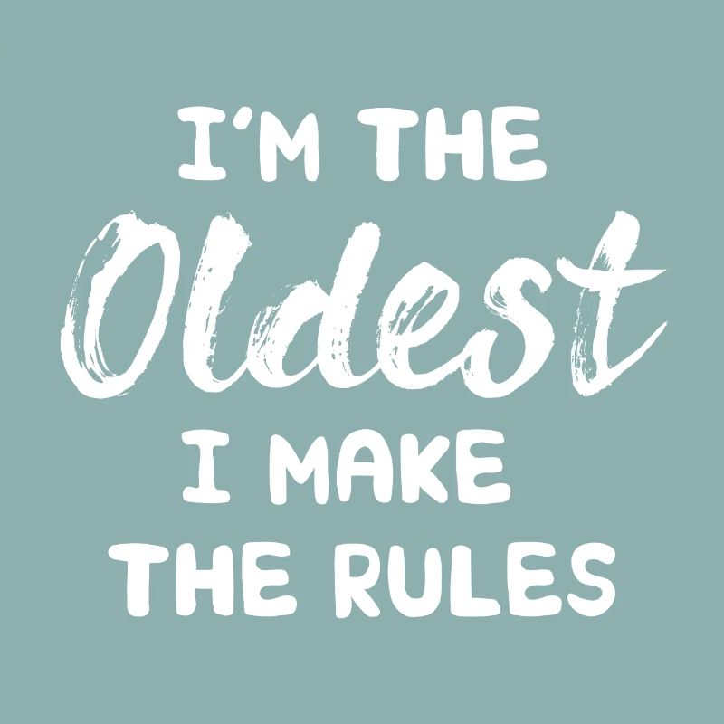 Funny Siblings: I'm The Oldest I Make The Rules