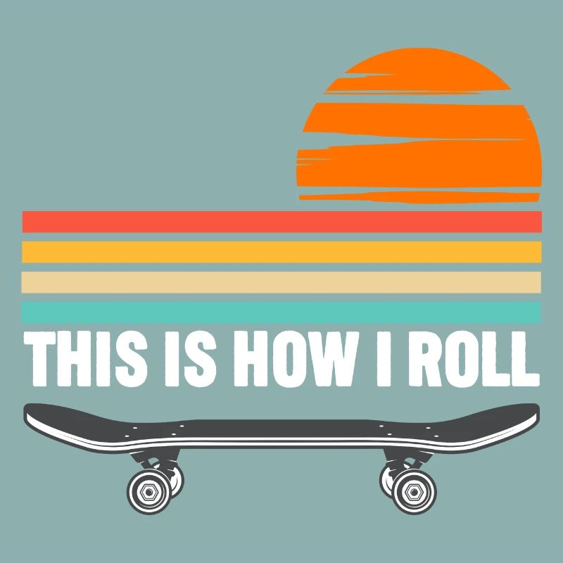 Skateboard c’est comme ça que je roule