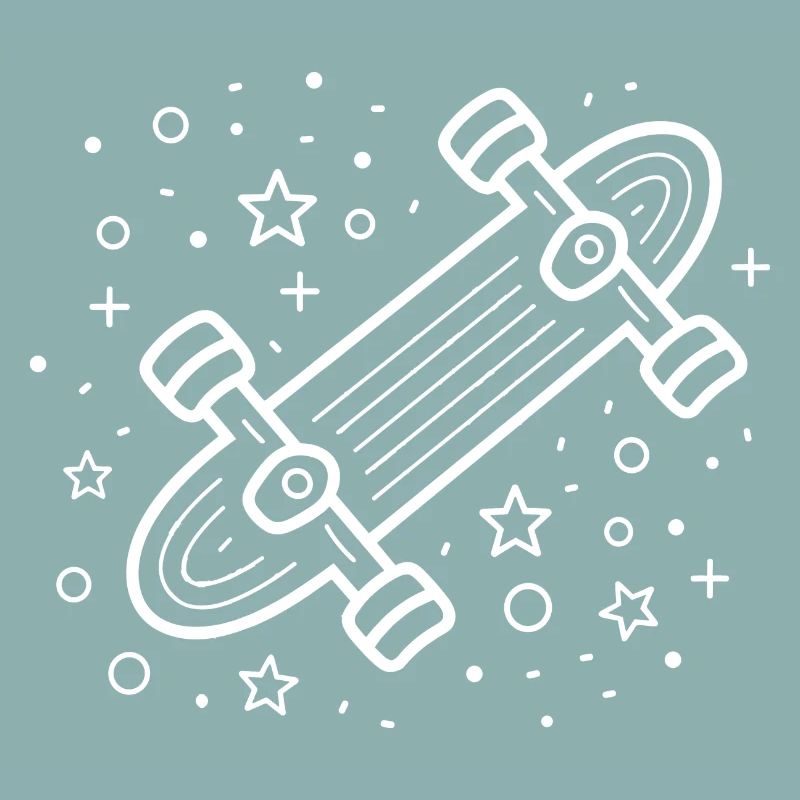 Skateboarding Comic