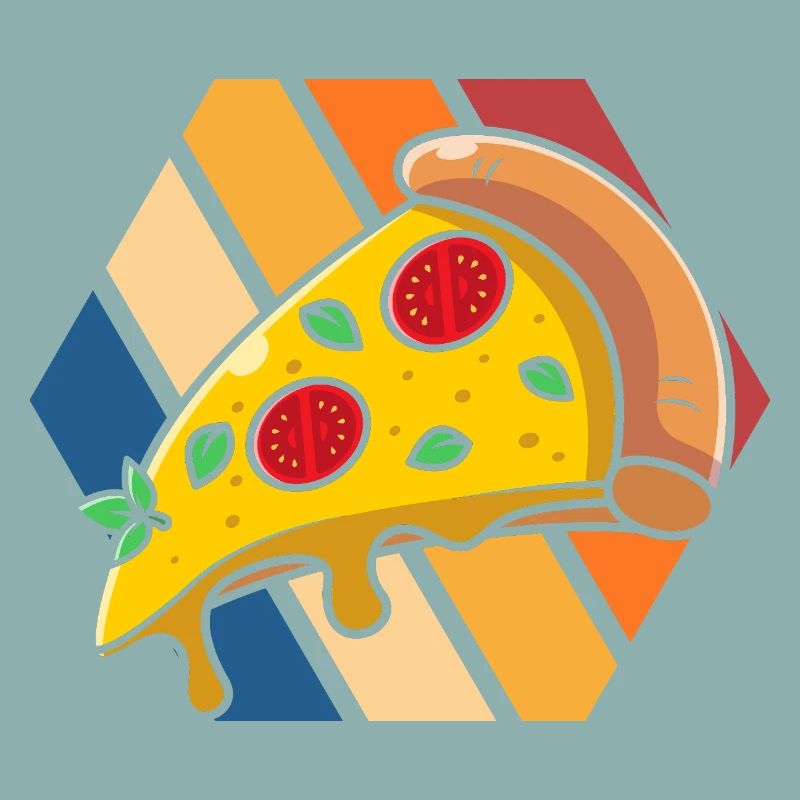 Pizza Pop Art Slice
