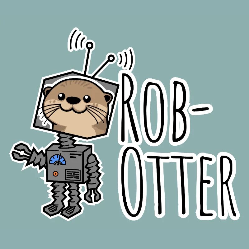 Rob-Otter - Half Otter Half Robot Flat Joke!