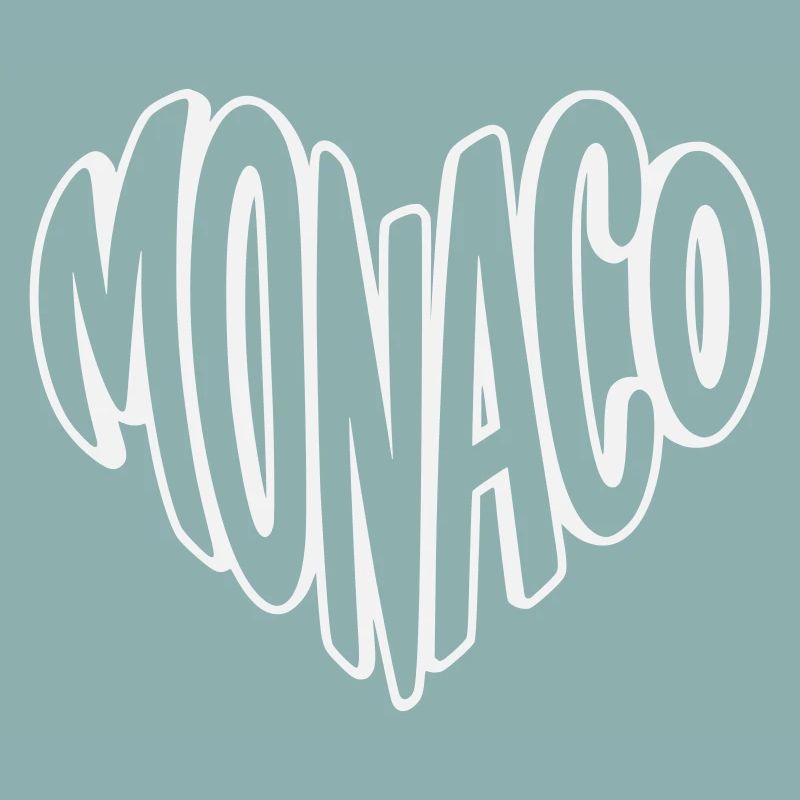 Monaco Lettering Retro Typo
