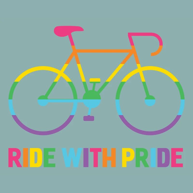 LGBTQ Cyclist - Ride With Pride